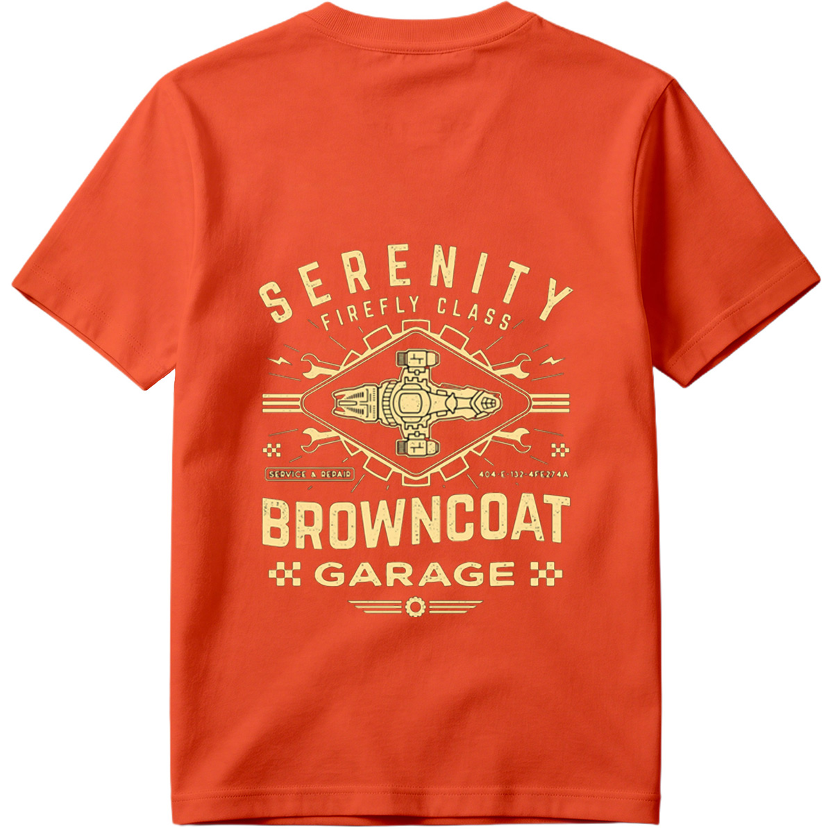 Serenity Firefly Class Browncoat Garage - Tee