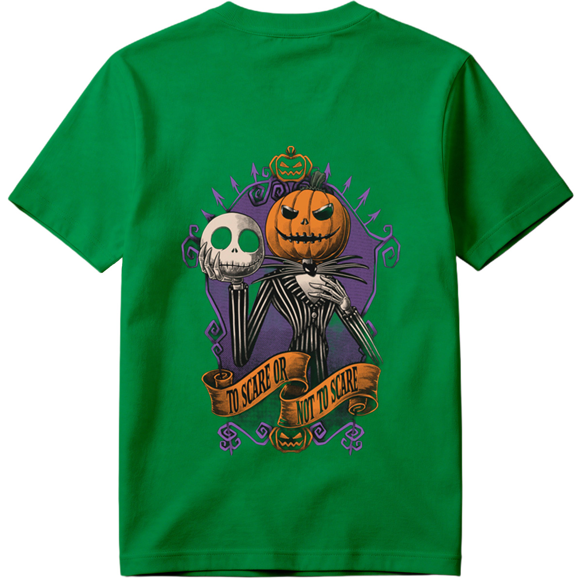 Jack Skellington and Pumpkin King: To Scare or Not to Scare - Tee