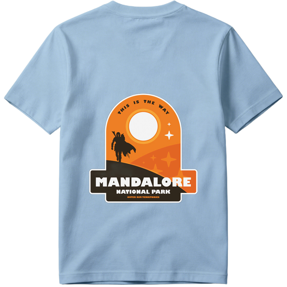Mandalore National Park: The Mandalorian Walks the Way - Tee