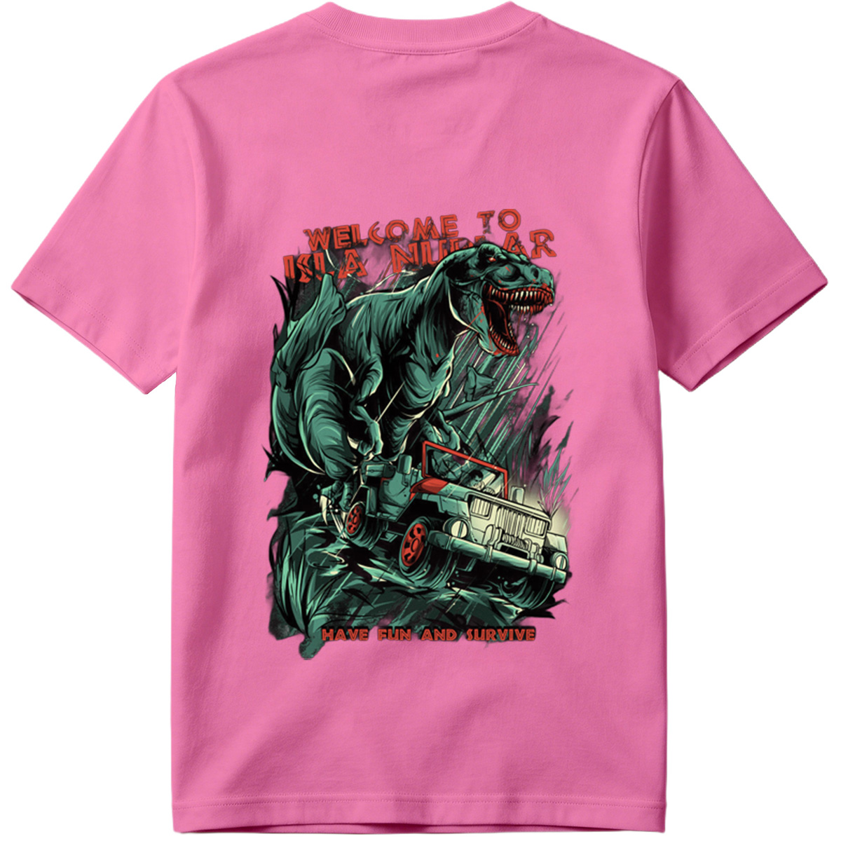 T-Rex vs Jeep: Welcome to Kla Nutar - Tee
