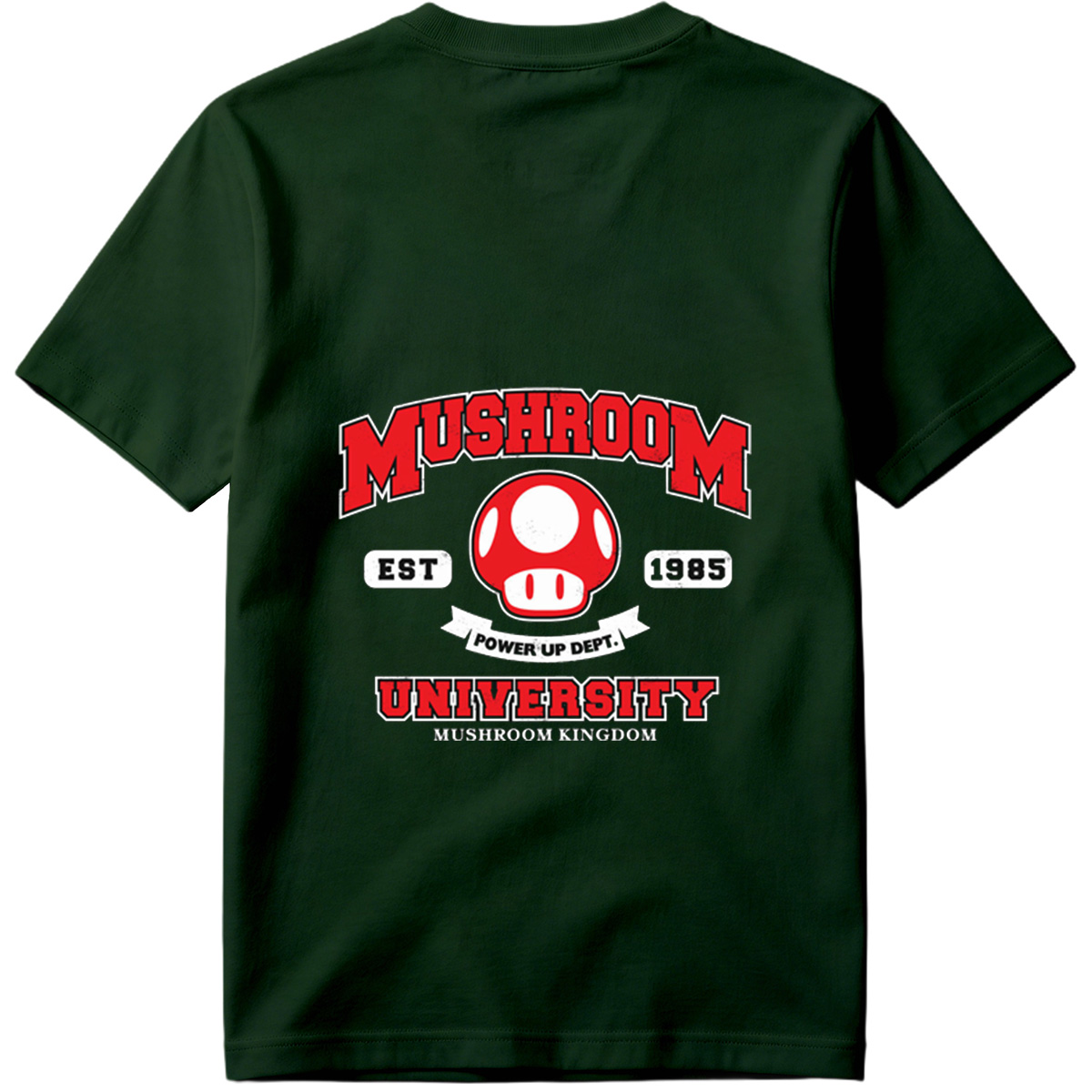 Mushroom University: Power Up Dept. - Mario Mushroom Kingdom - Tee