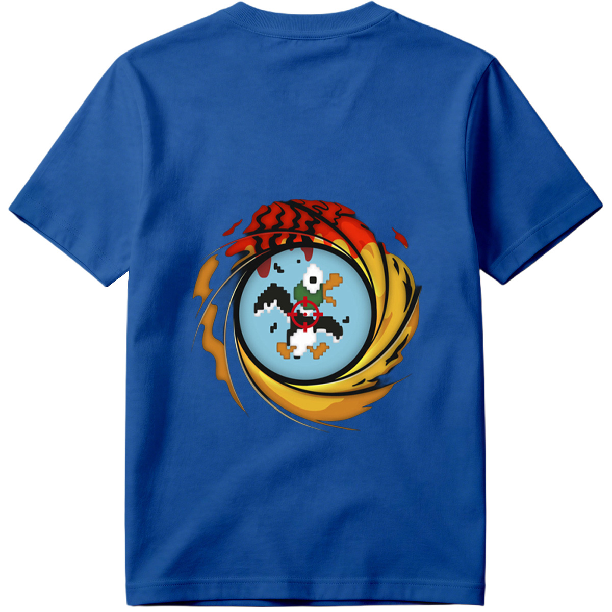 Duck Hunt: Pixel Duck in the Crosshairs - Tee