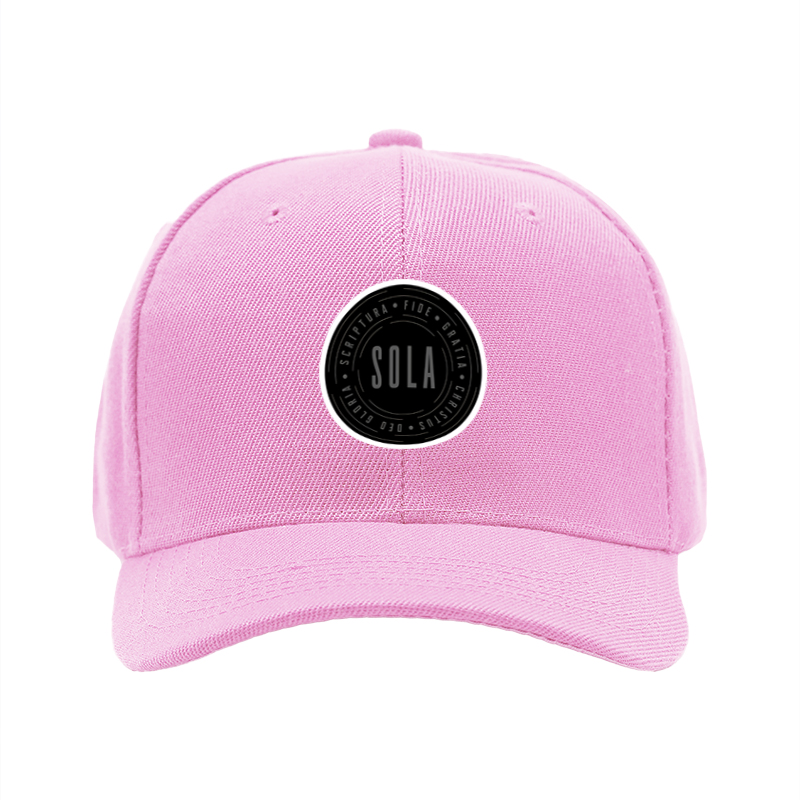 1pc New Baseball Cap with Sola Scripture Fide Gratia Christus Deo Gloriam Print Unisex Adjustable Hat for Outdoor Activities and Casual Wear Adults Fashion Accessory