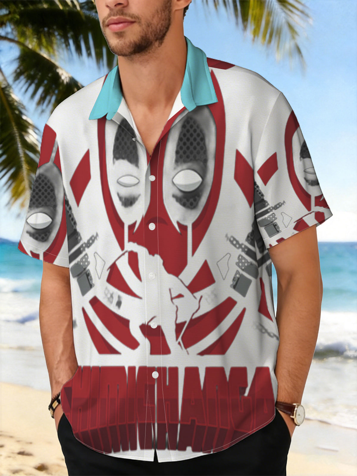 Deadpool with Crossed Swords and 