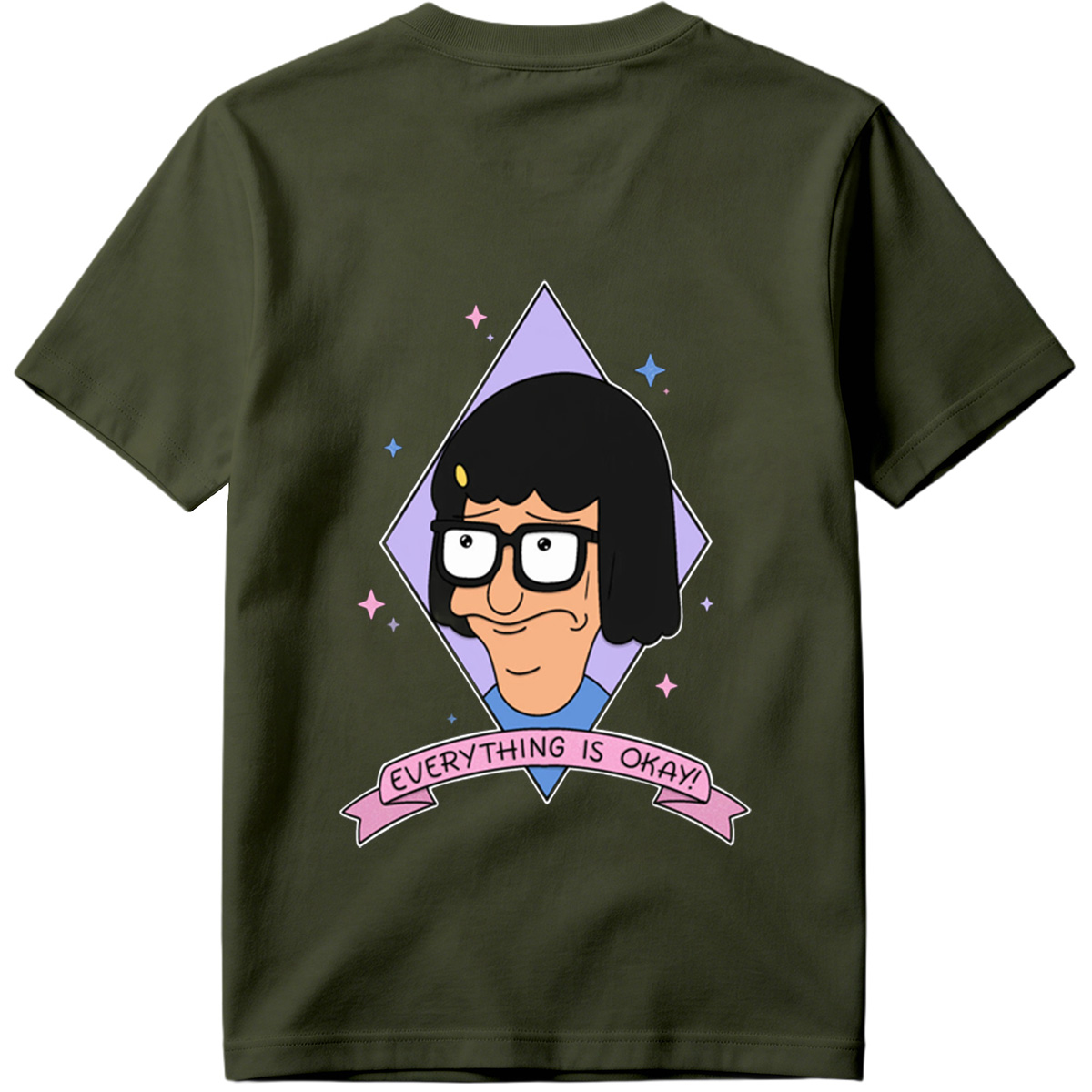 Benson from Regular Show: Everything Is Okay! - Tee