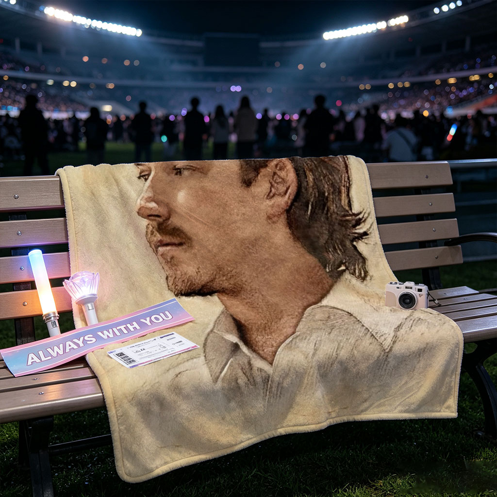 Morgan Wallen I'm the Problem Album Cover Art Portrait - Blankets
