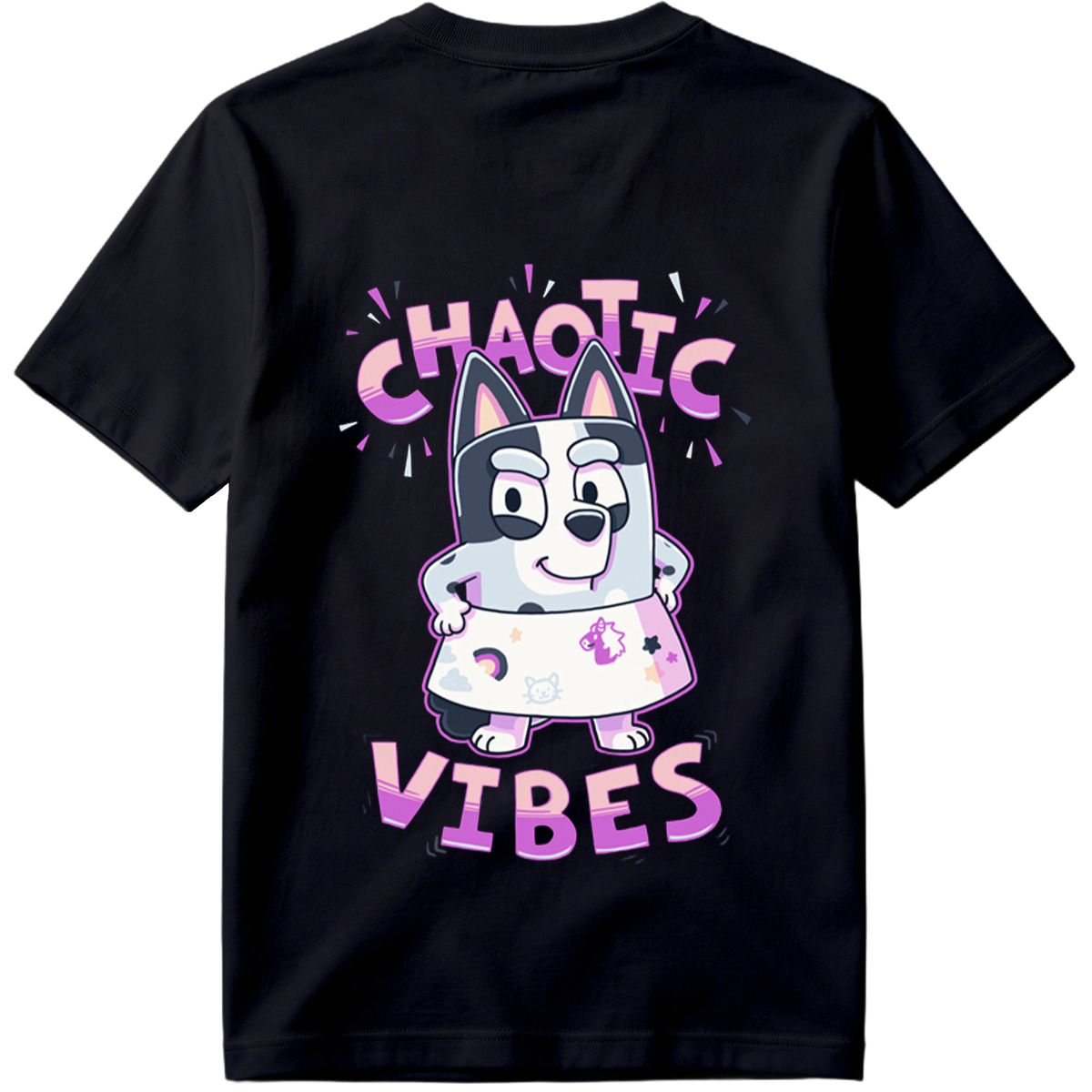 Bluey Chaotic Vibes - Tee