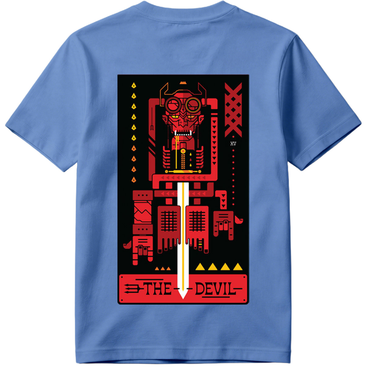 The Devil - Cybernetic Tarot Card - Tee