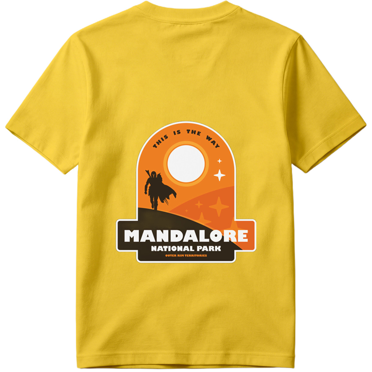Mandalore National Park: The Mandalorian Walks the Way - Tee