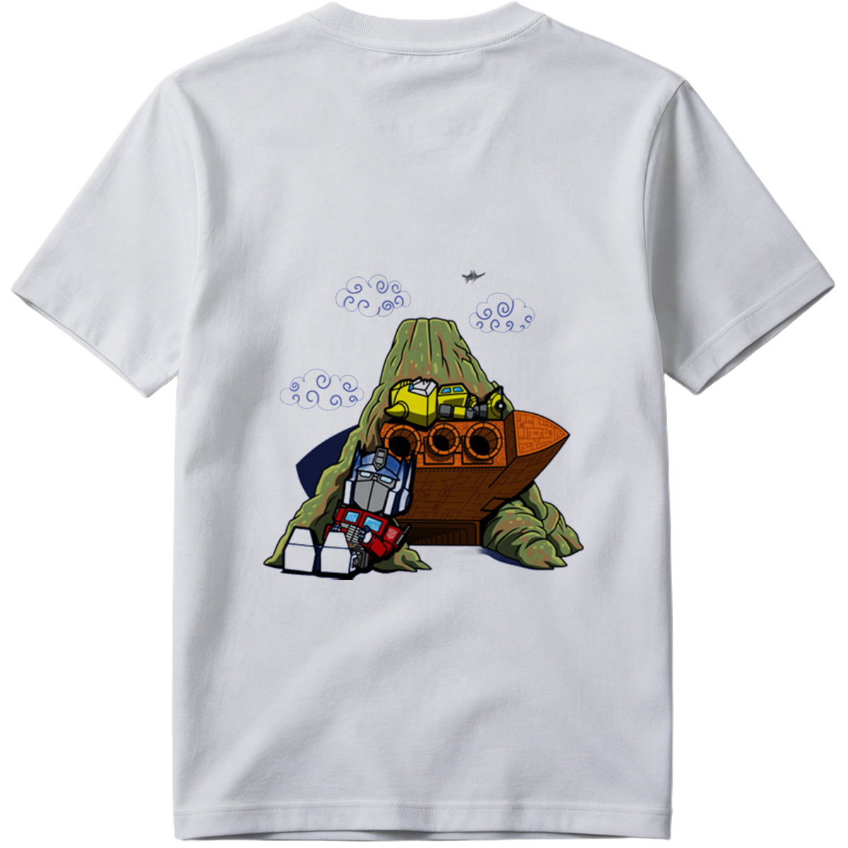 Transformers: Optimus Prime and Bumblebee at the Ark - Tee