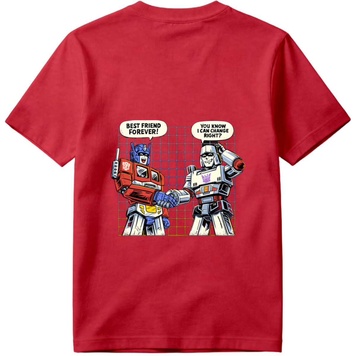 Transformers: Optimus Prime and Megatron Best Friends Forever - Tee