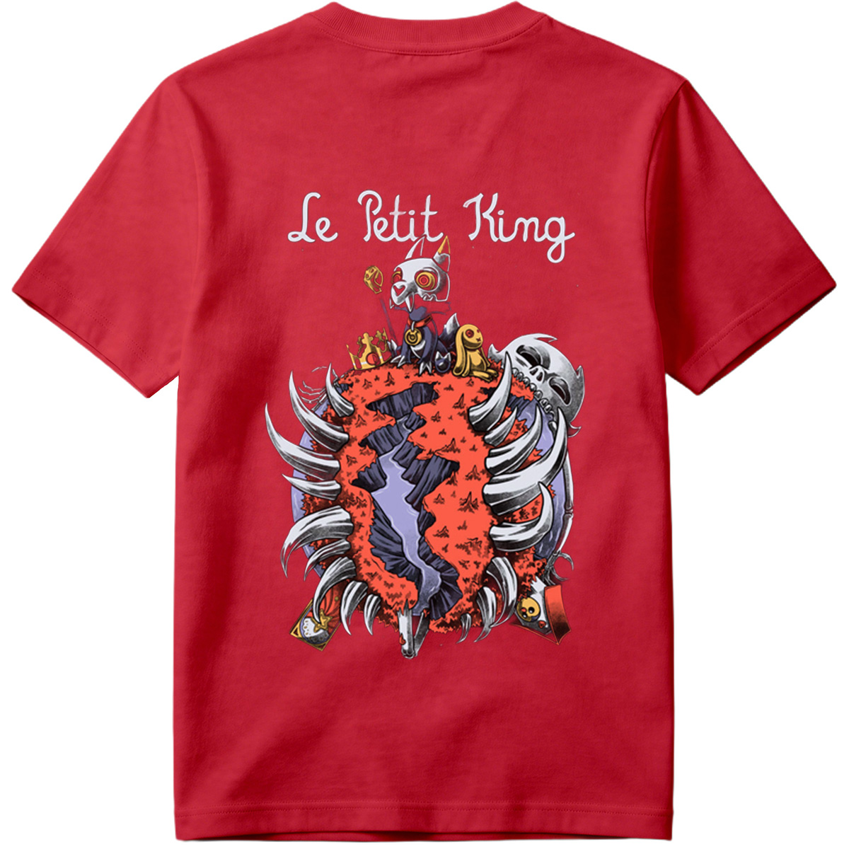 Le Petit King: The Skeletal Cat King and His Kingdom - Tee