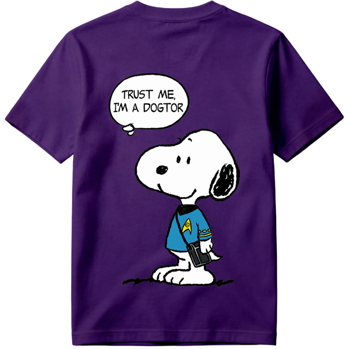 Snoopy as Starfleet Doctor - Tee