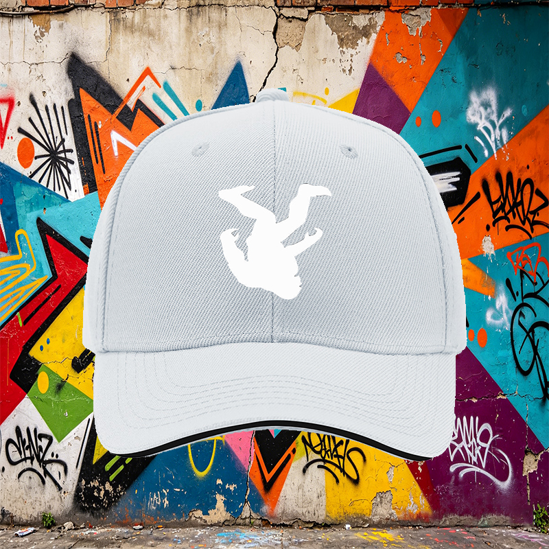 Unisex Classic Sandwich Hat with Bigfoot Silhouette Print - Outdoor Adventure Cap for Hiking, Camping, and Casual Wear - Perfect for Nature Enthusiasts and Wildlife Lovers