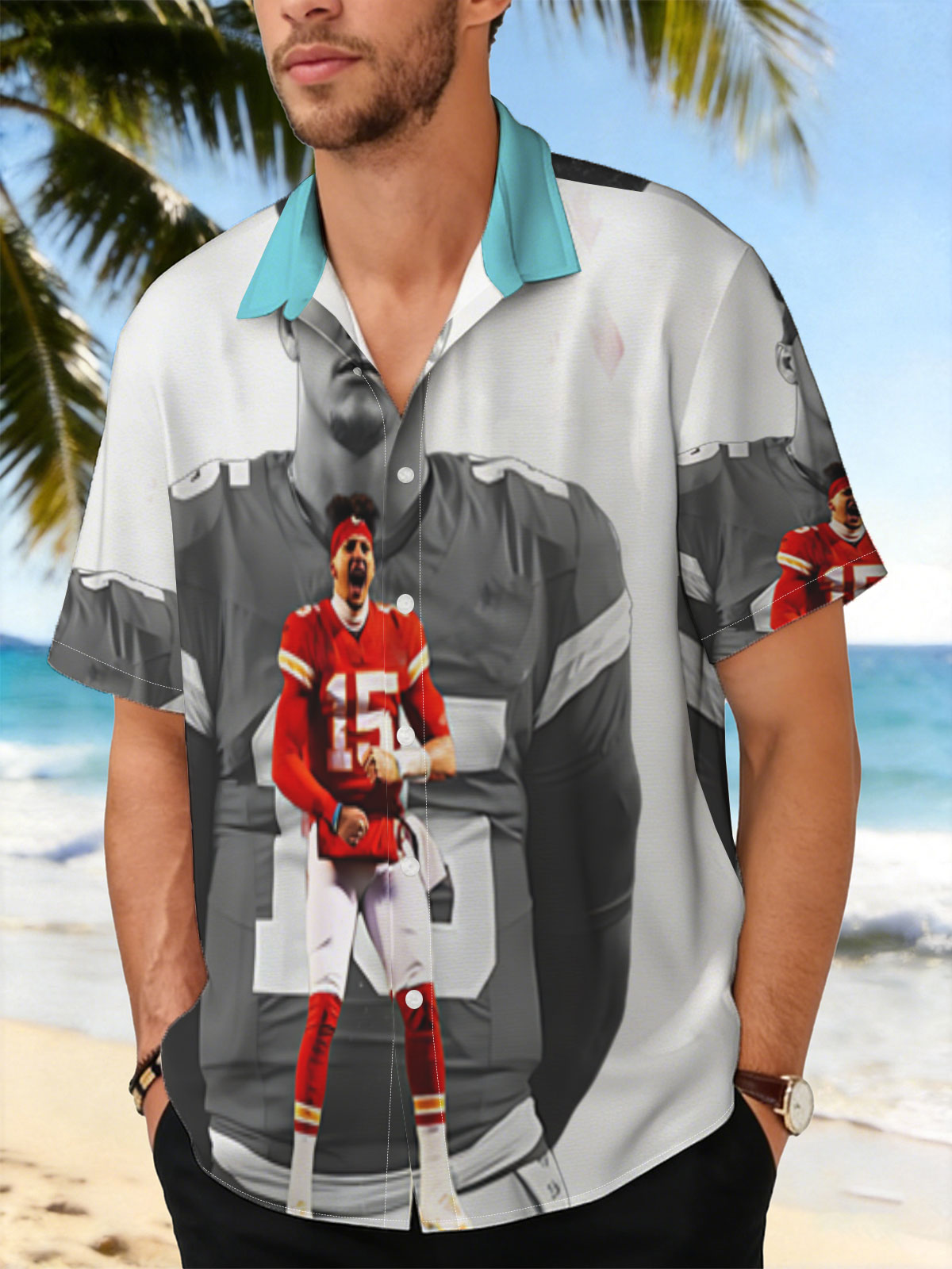 Patrick Mahomes in Action: Kansas City Chiefs Quarterback Spotlight -  Shirt