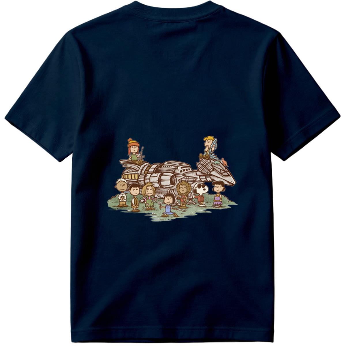 Peanuts Characters Meet Star Wars: A Galactic Adventure - Tee