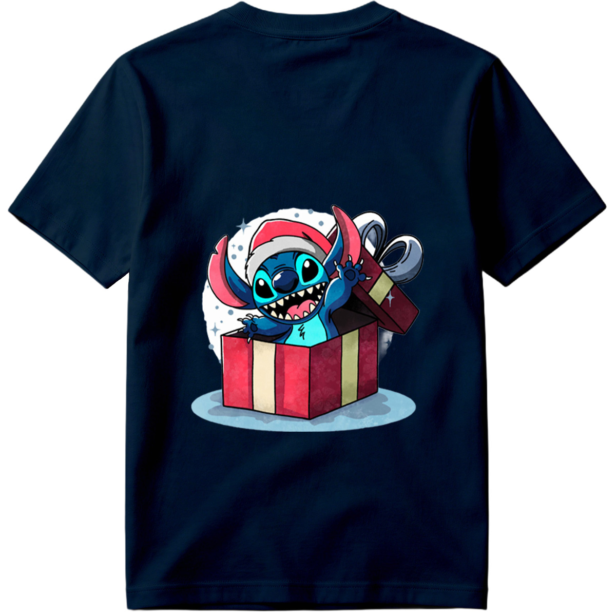 Stitch in Christmas Gift Box - Tee