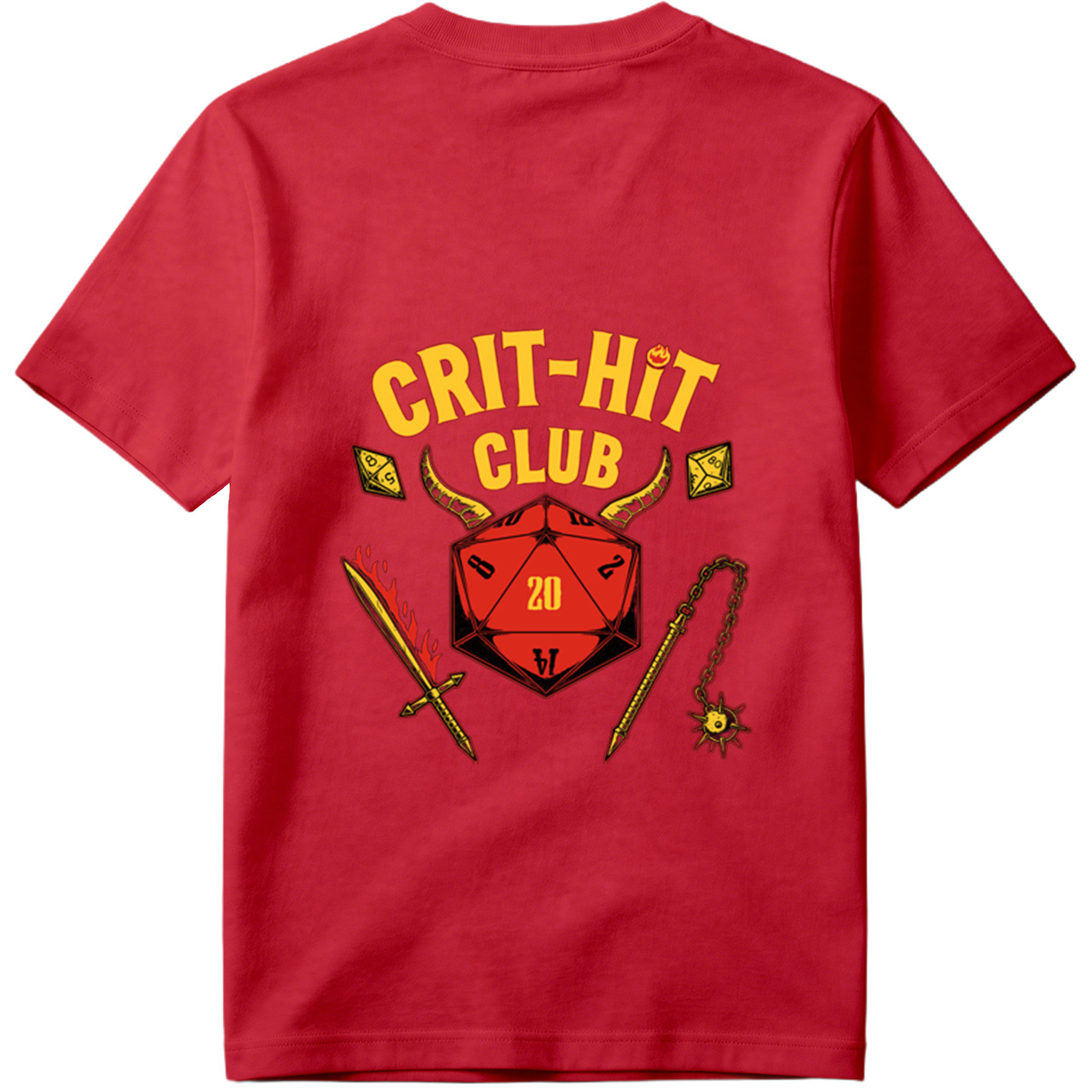 Crit-Hit Club: D&D Dice & Fantasy Gear - Tee
