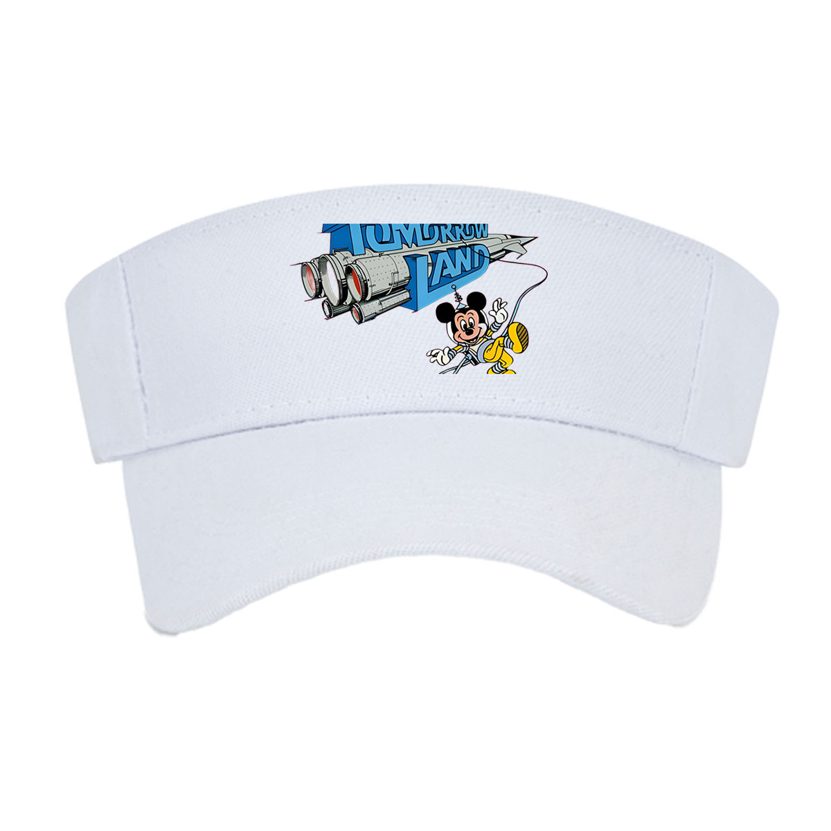 Mickey Mouse in Tomorrowland with Rocket Ship -  Visor cap