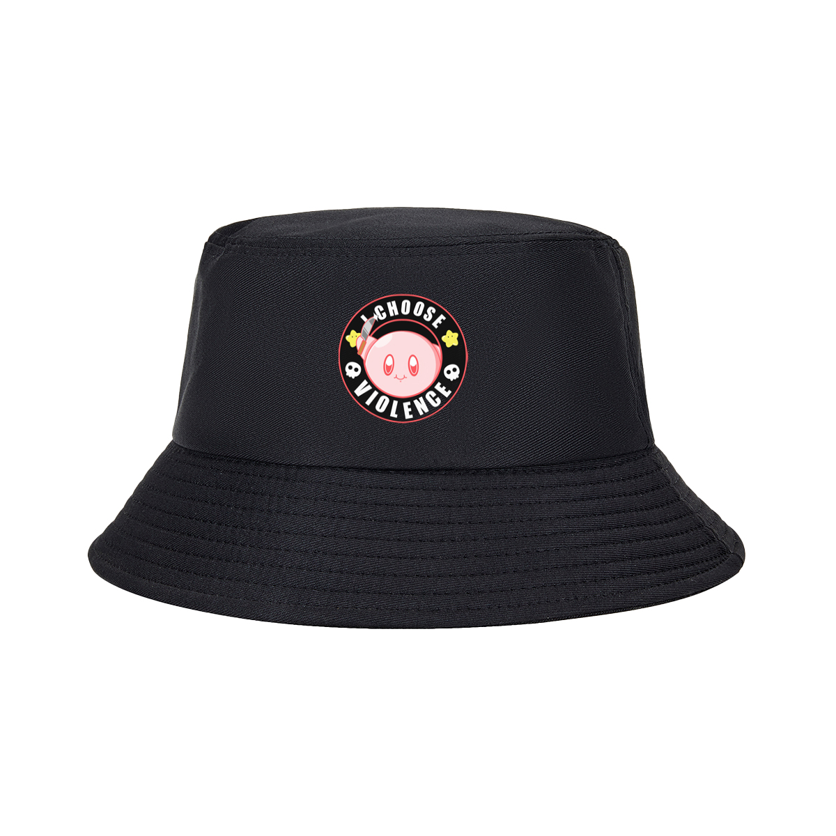 Kirby I Choose Violence - Fisherman's Hat