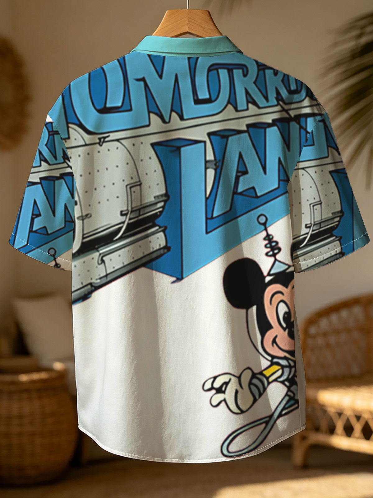 Mickey Mouse in Tomorrowland with Rocket Ship -  Shirt
