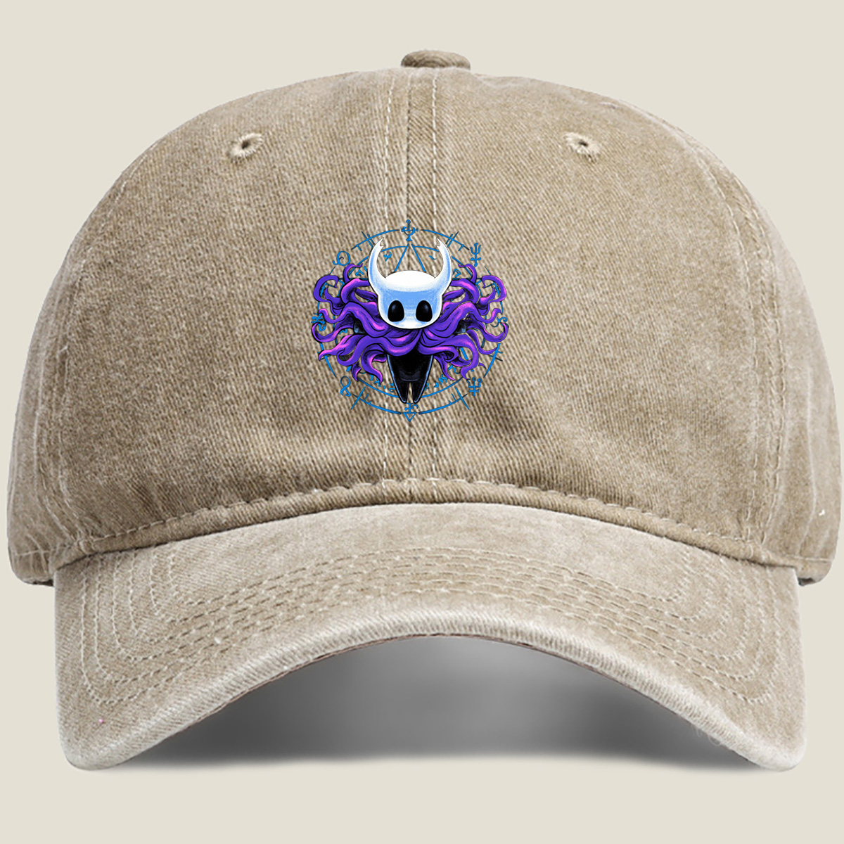 Hollow Knight: Voidheart - Washed Denim - Baseball Cap