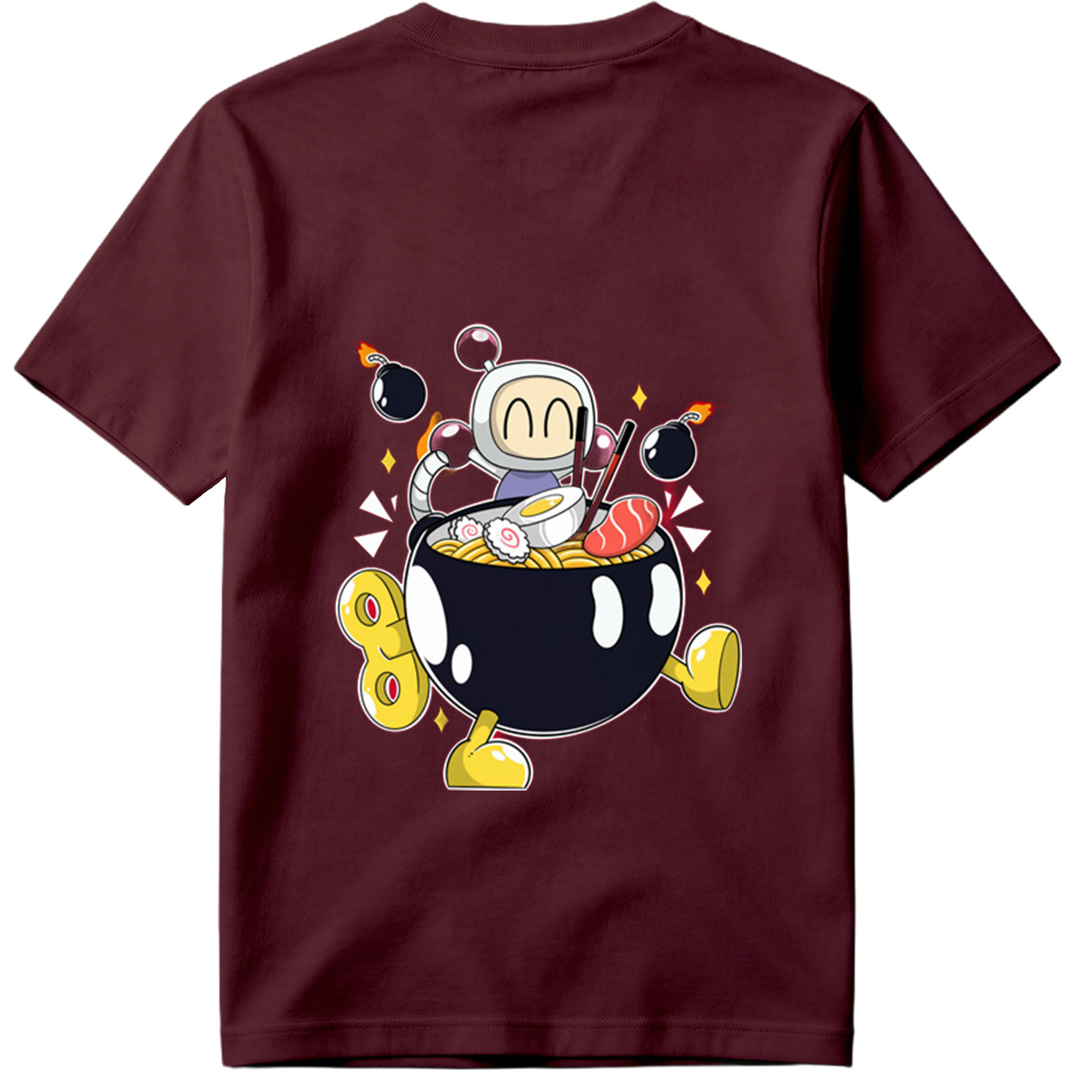 Bomberman and Ramen Bowl Adventure - Tee
