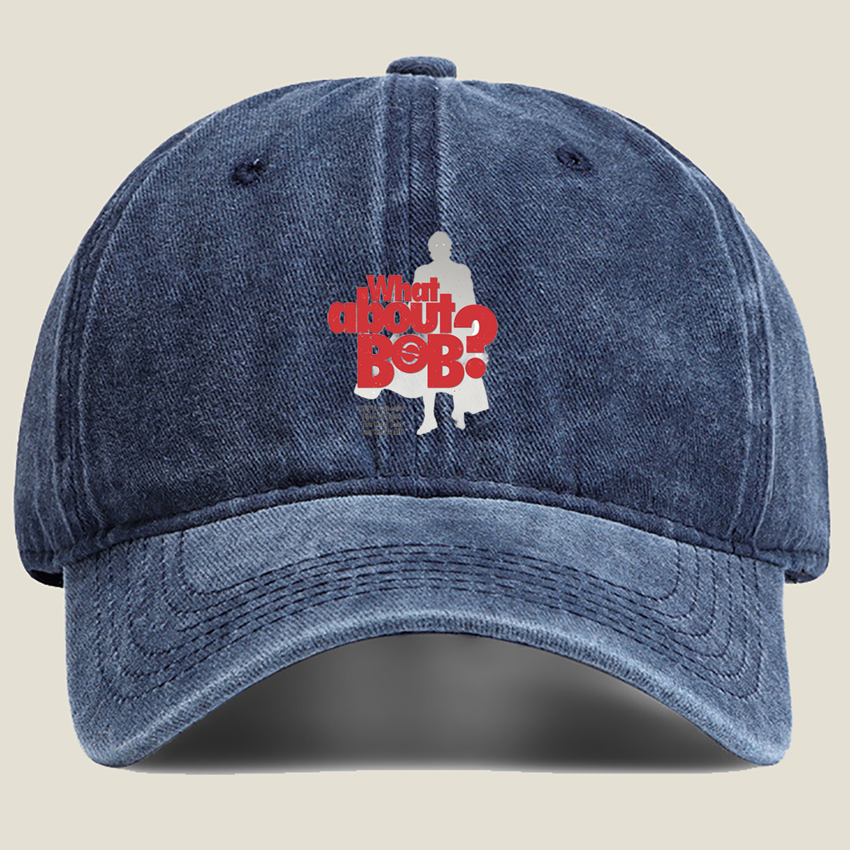 What About Bob? - Robert Reynolds & The Void - Washed Denim - Baseball Cap