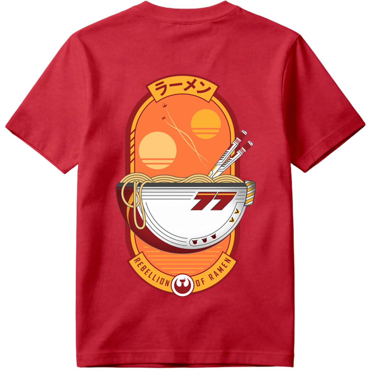 Rebellion of Ramen: Star Wars Inspired Design - Tee