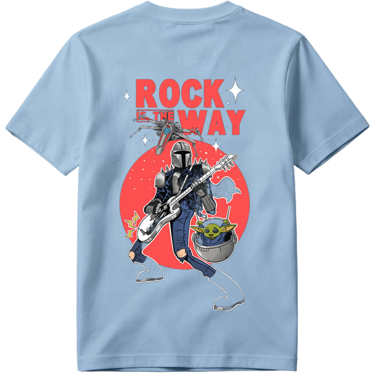 The Mandalorian and Grogu Rock the Way - Tee