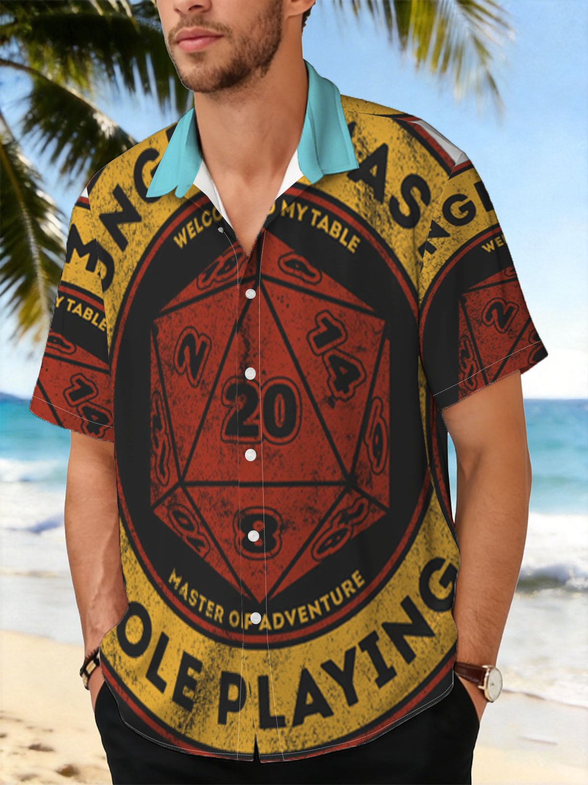 Dungeon Master Role Playing: Welcome to My Table, Master of Adventure (1974) -  Shirt