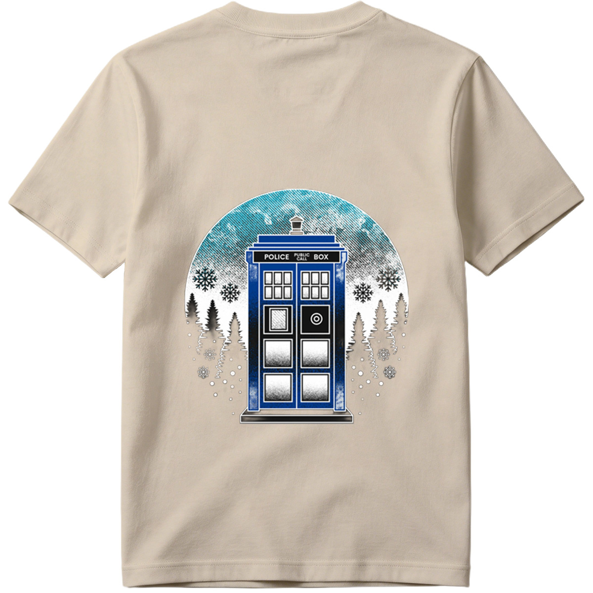 TARDIS in Winter Wonderland - Tee