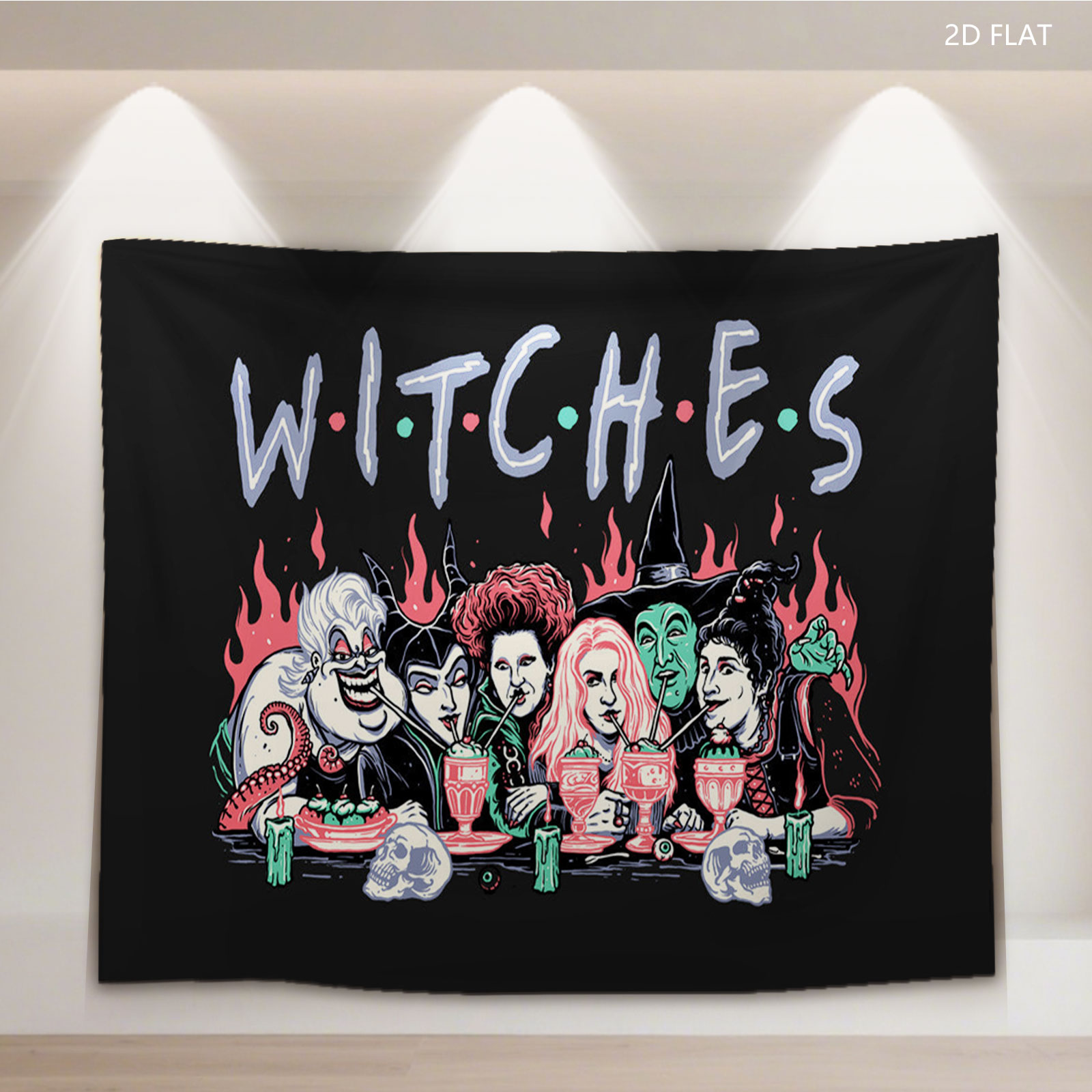 Witches: A Gathering of Iconic Villains and Characters - Tapestry