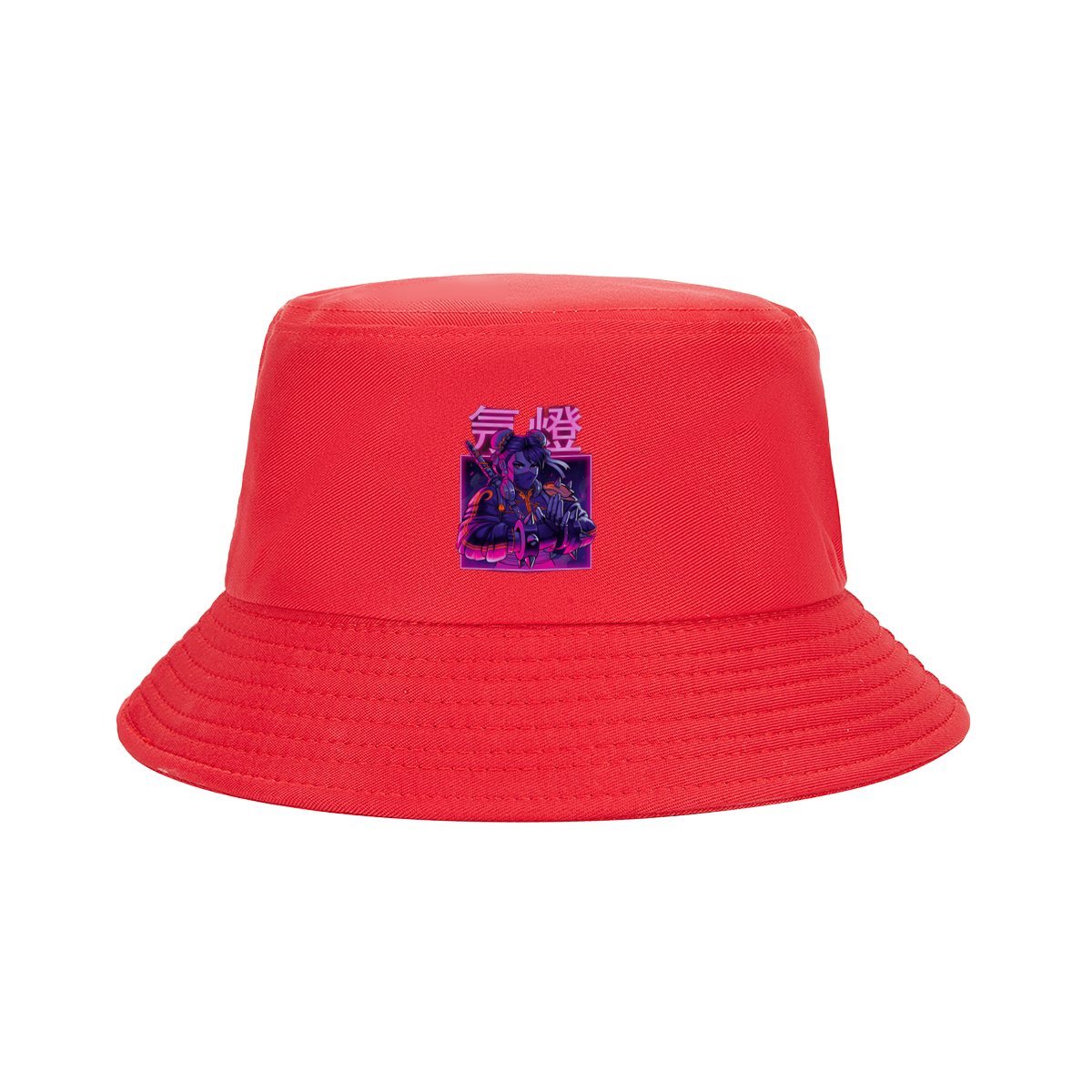 Cyberpunk Geisha: Neon Samurai - Fisherman's Hat