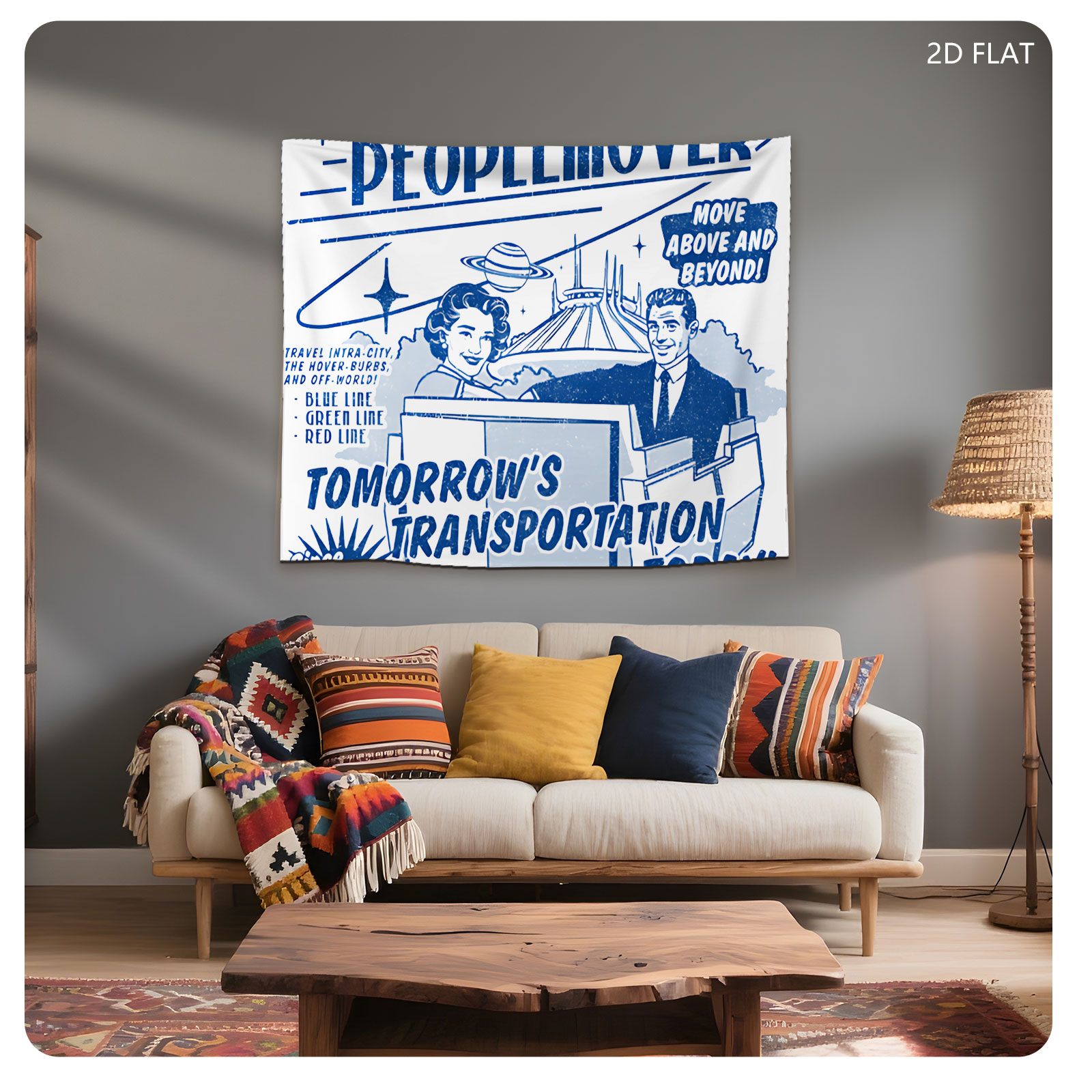 Tomorrowland Transit Authority PeopleMover: Magnetic Magic with Linear Induction Motors - Tapestry