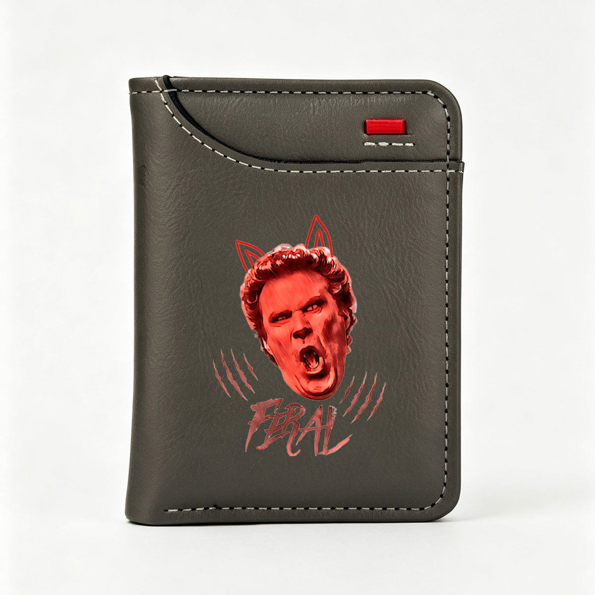 Feral: A Wild Transformation of a Celestial Figure - Vertical Style Wallet