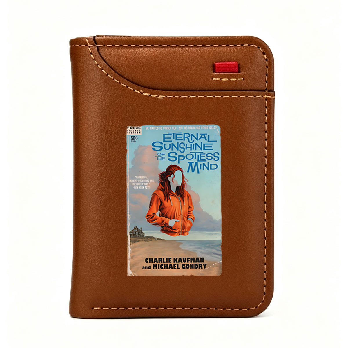 Eternal Sunshine of the Spotless Mind by Charlie Kaufman and Michael Gondry - Vertical Style Wallet