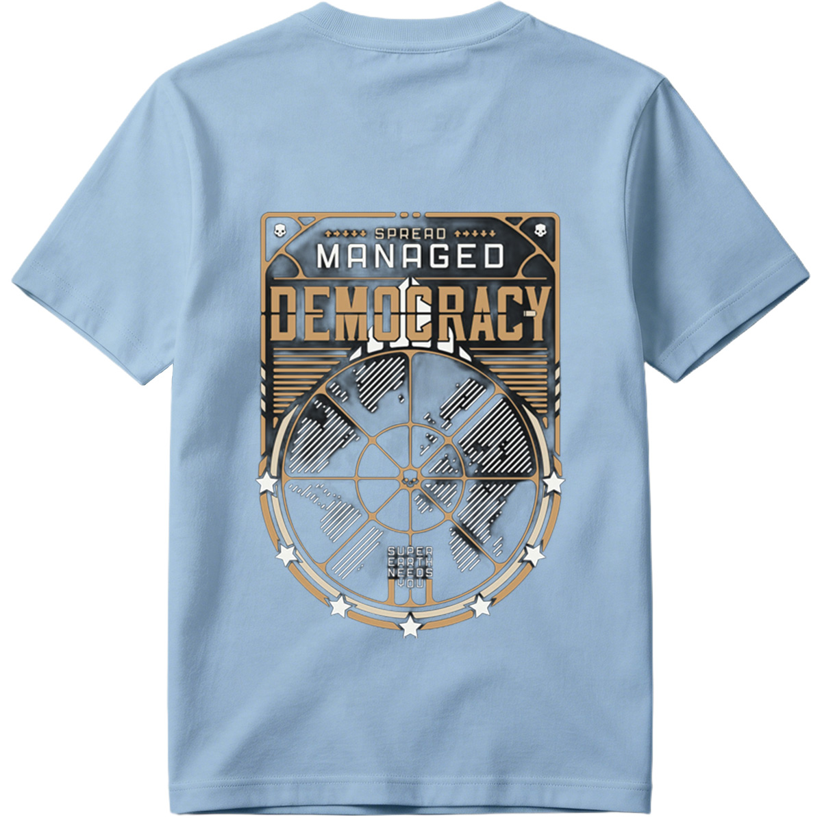 Managed Democracy: Super Earth Needs You - Tee