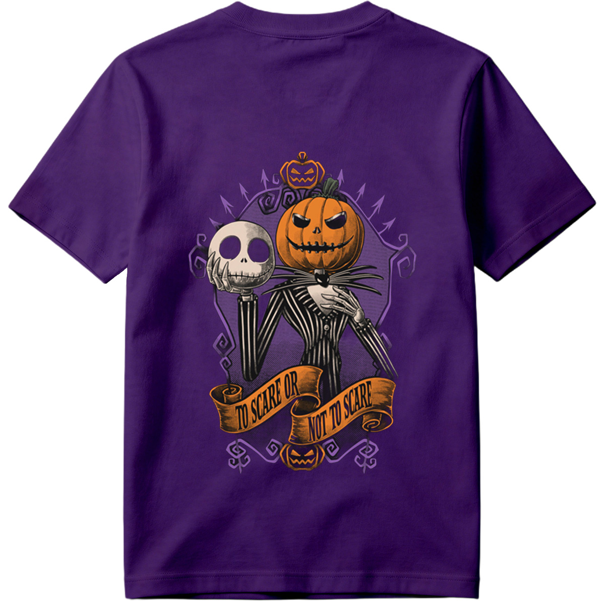 Jack Skellington and Pumpkin King: To Scare or Not to Scare - Tee