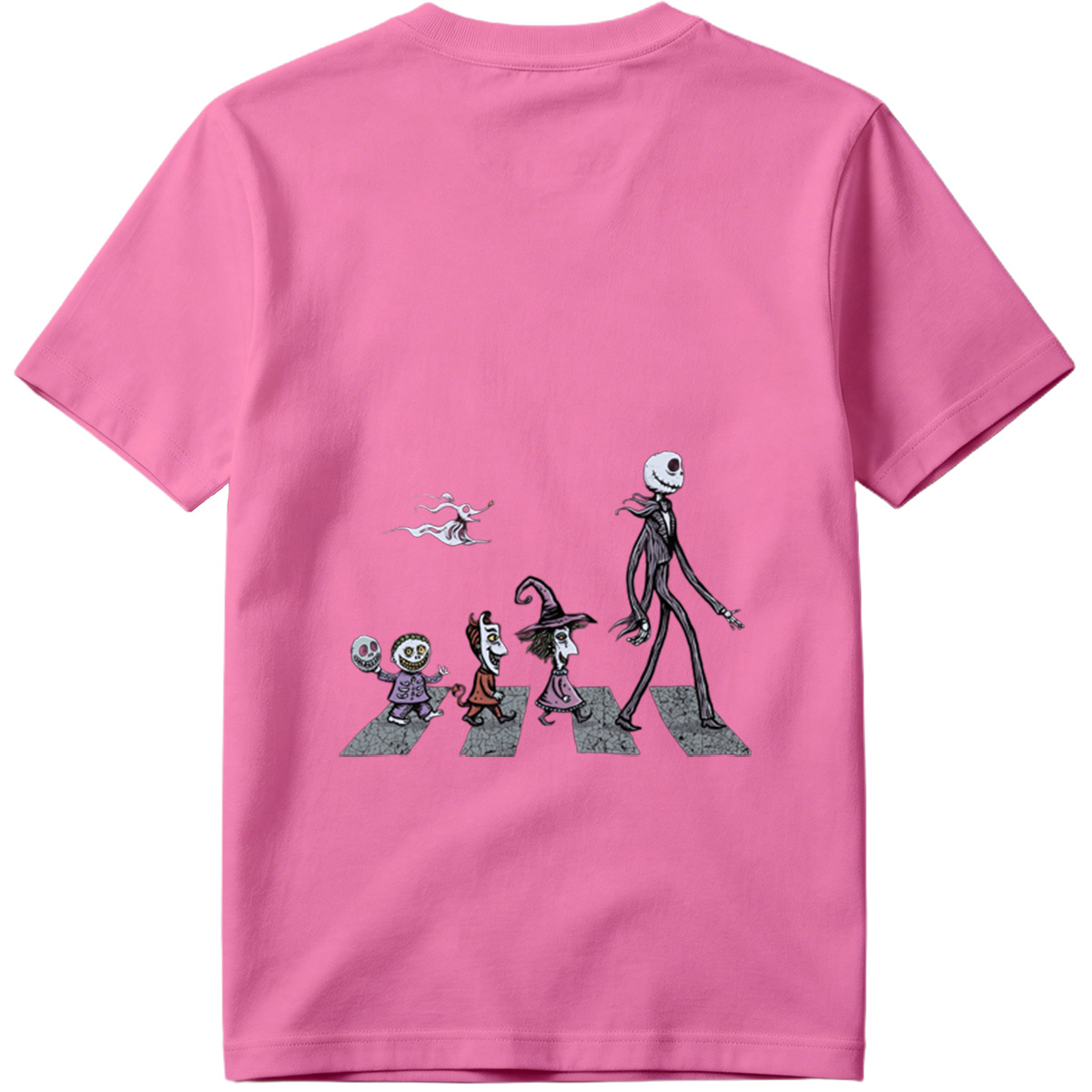 The Nightmares: Jack Skellington, Sally, Zero, and Friends Crossing the Street - Tee