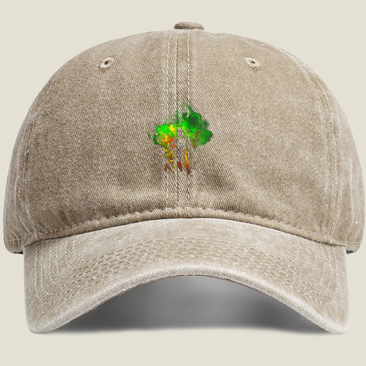 Mandalorian: The Child and the Bounty Hunter - Washed Denim - Baseball Cap