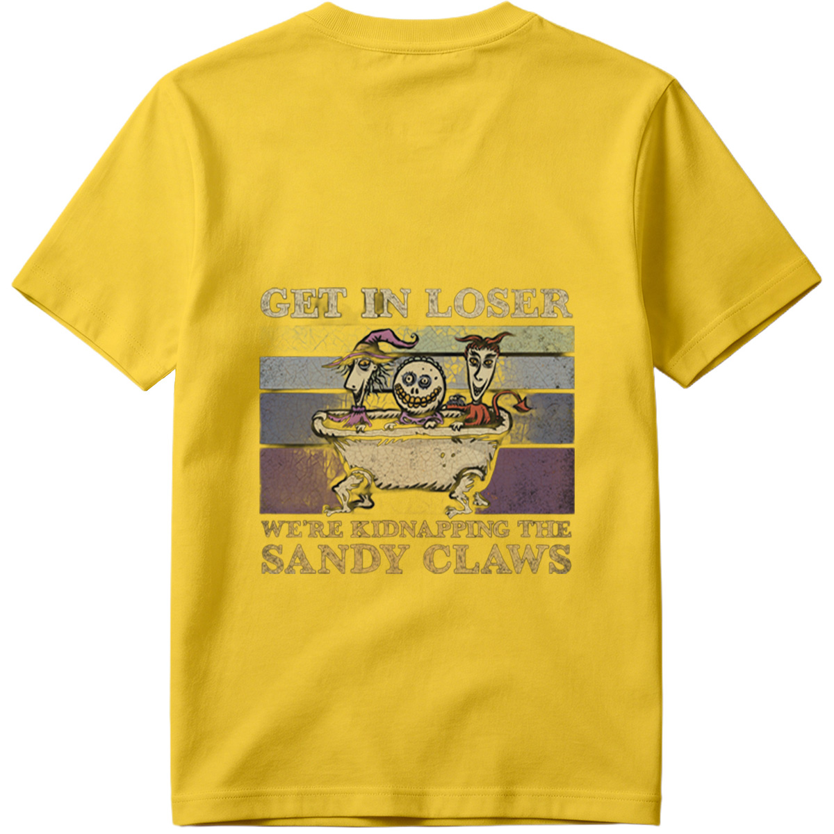 The Nightmare Before Christmas: Jack, Sally, and Oogie Boogie in a Bathtub - Tee