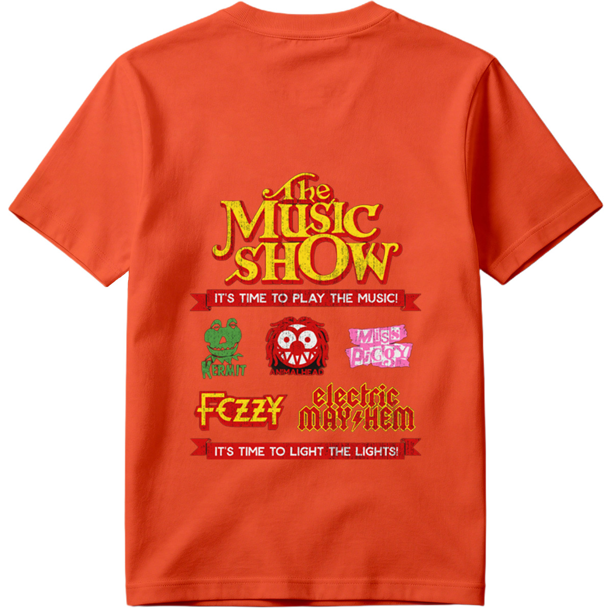 The Music Show: Kermit, Animalhead, Miss Piggy, Fozzy, Electric Mayhem - Tee