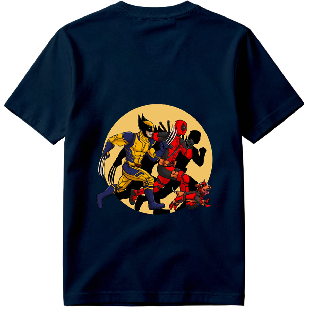 Wolverine and Deadpool with Dogpool - Tee