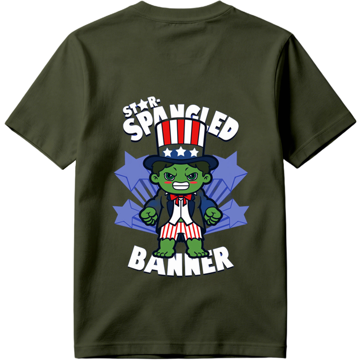 Star-Spangled Banner: Hulk as Uncle Sam - Tee