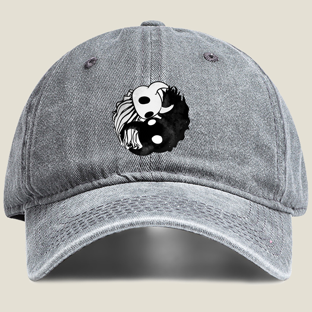 Sonic the Hedgehog: Yin Yang Design - Washed Denim - Baseball Cap