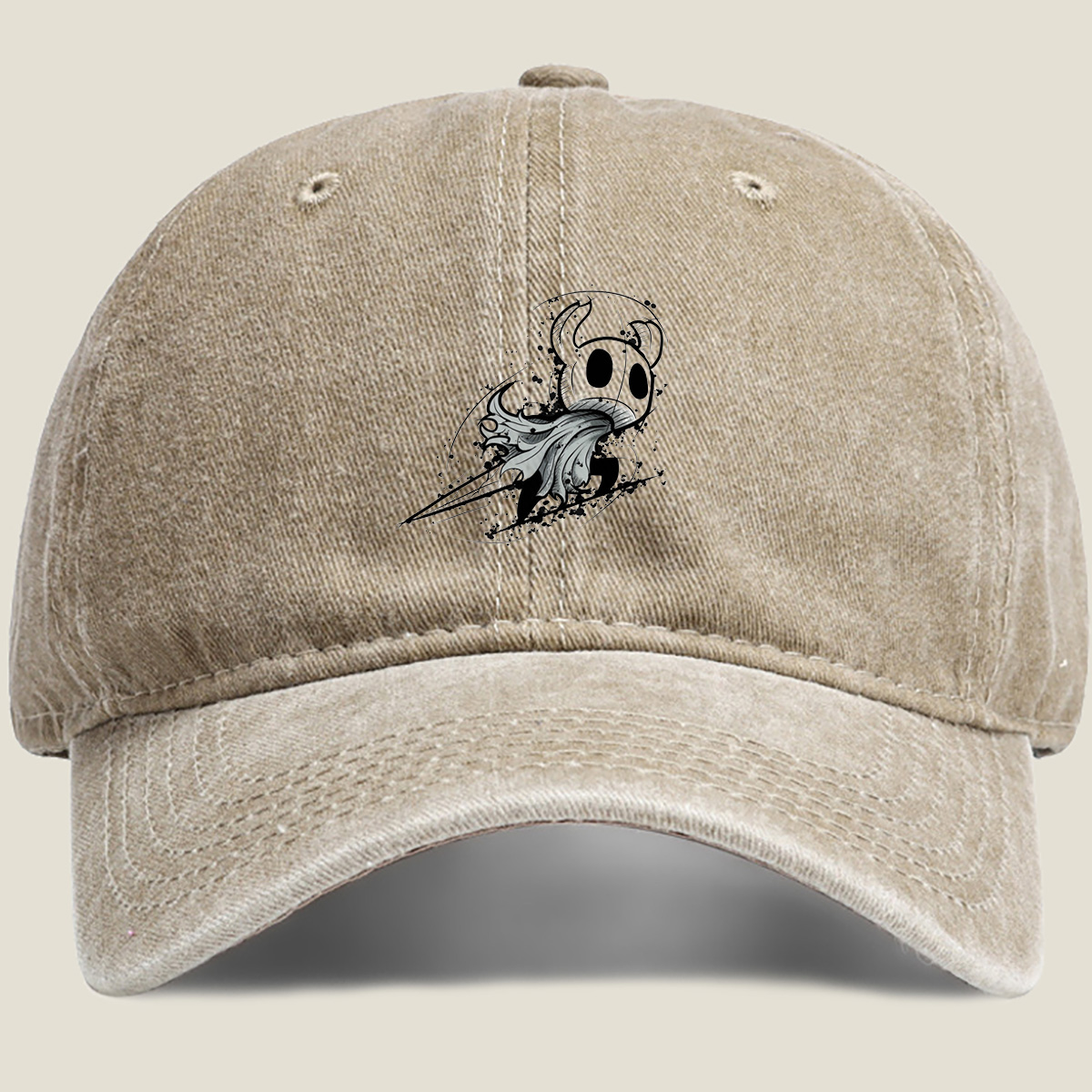 Hollow Knight: Hornet - Washed Denim - Baseball Cap