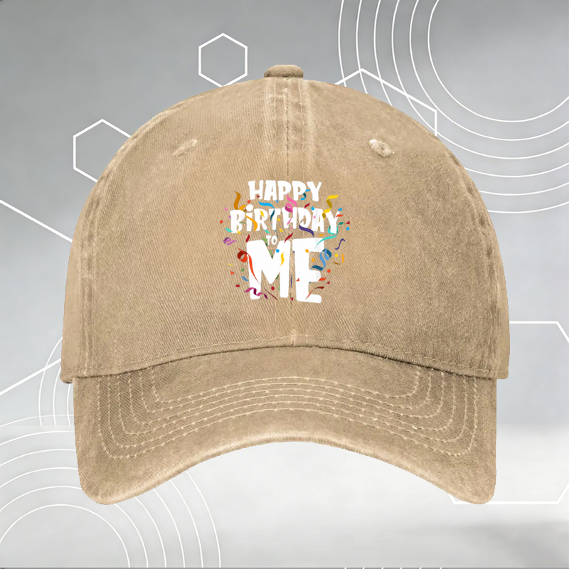 New Baseball Cap with Racing Quote Print 