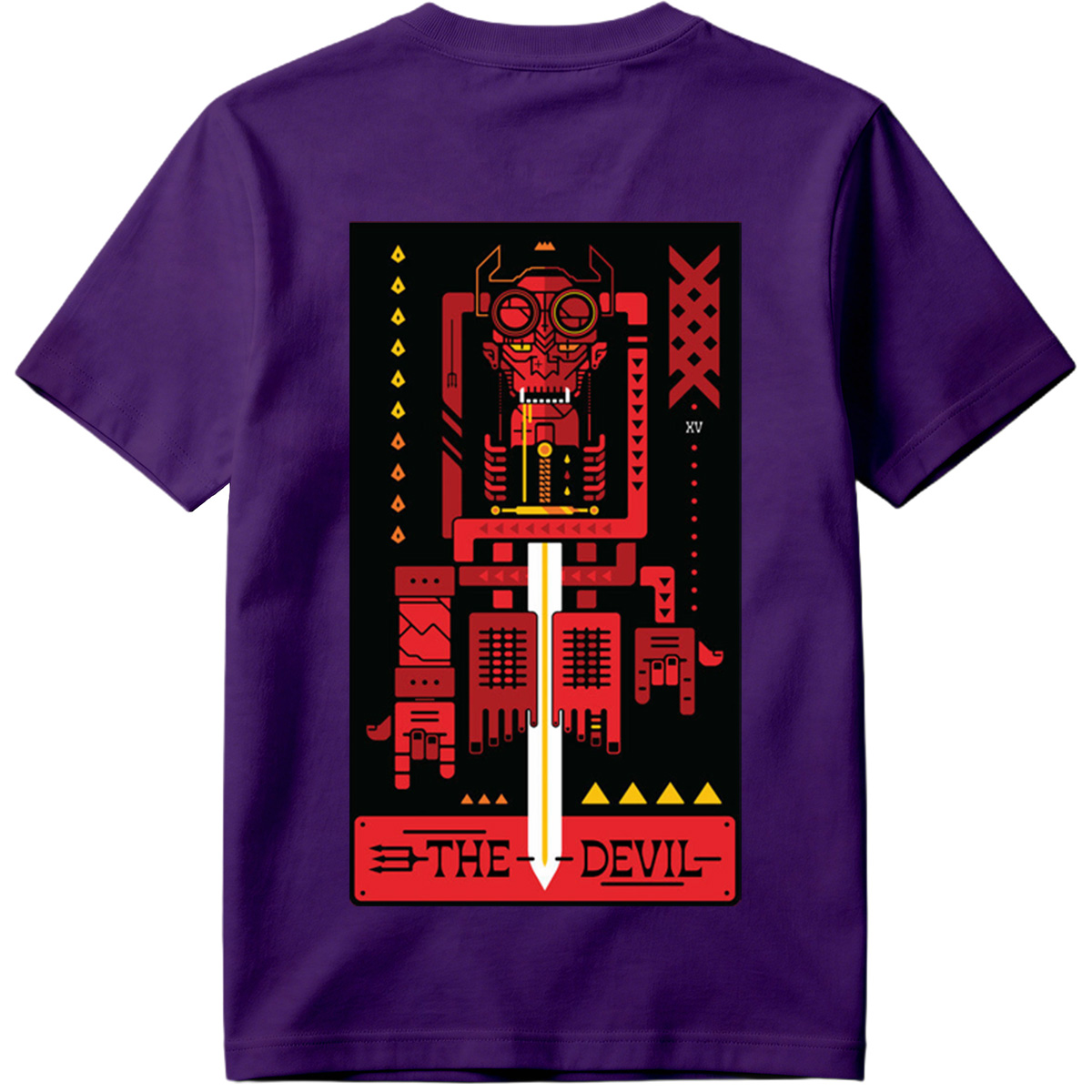 The Devil - Cybernetic Tarot Card - Tee