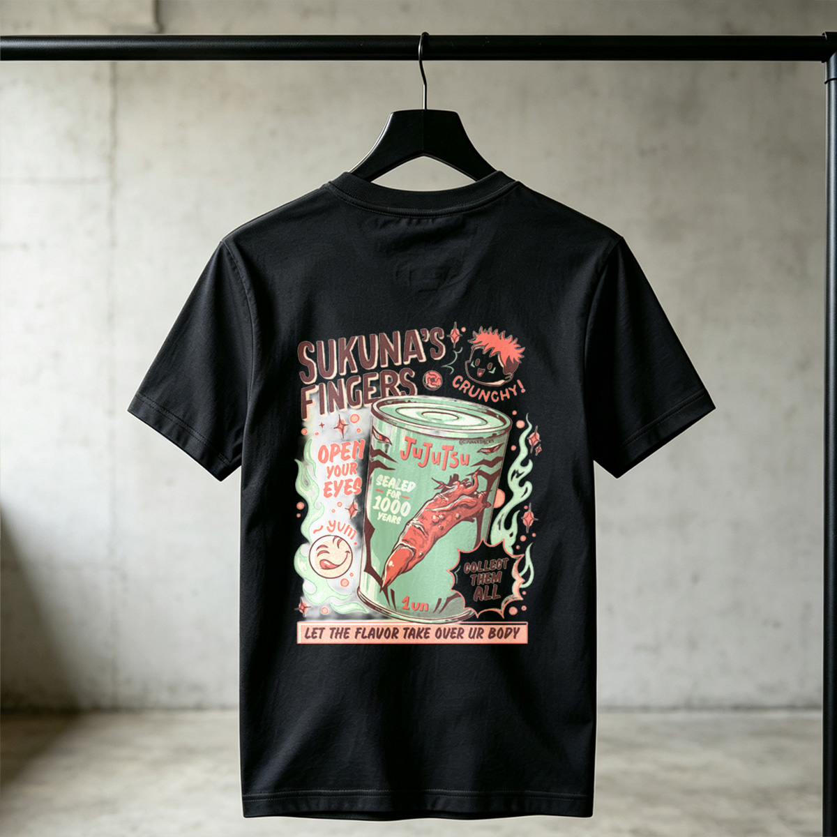 Sukuna's Fingers: Jujutsu Kaisen Snack Parody - Tee